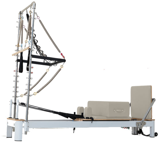 AL4 Aluminum Reformer with Half Tower | Black & White