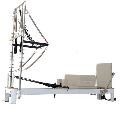 AL4 Aluminum Reformer with Half Tower | Black & White