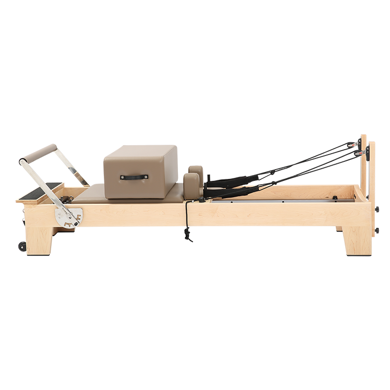 Maple Wood Pilates Reformer | 3.5cm Heavy-Duty Frame