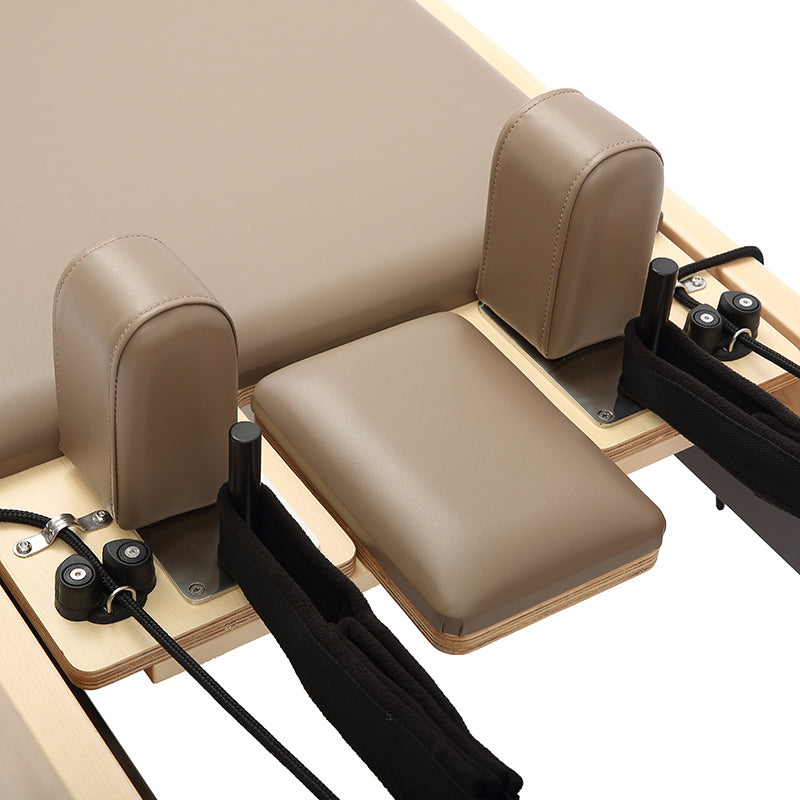 Maple Wood Pilates Reformer | 3.5cm Heavy-Duty Frame
