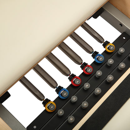 Maple Wood Reformer with Half Tower | Studio-Grade