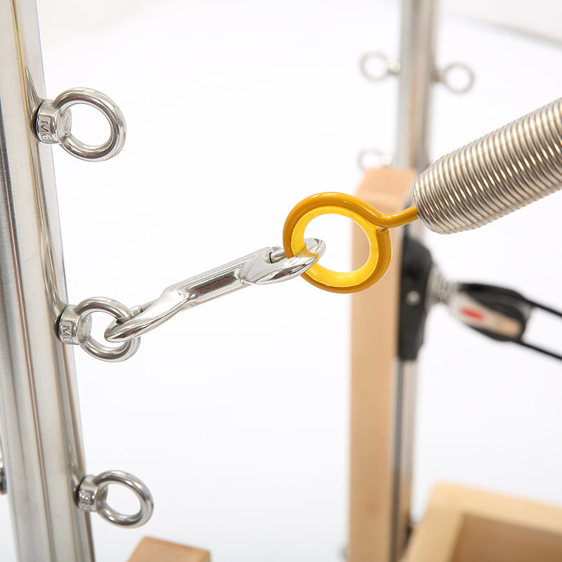 Maple Wood Reformer with Half Tower | Studio-Grade