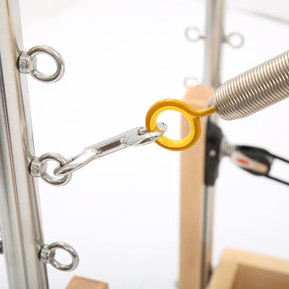 Maple Wood Reformer with Half Tower | Studio-Grade