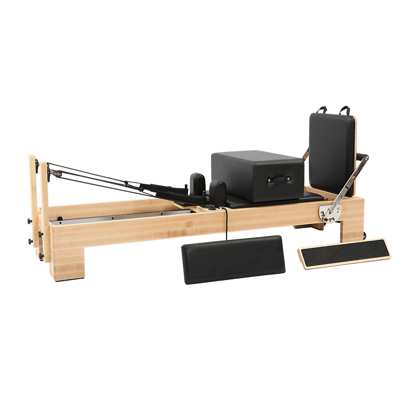 Spliced Maple Wood Pilates Reformer | 3.5cm Frame
