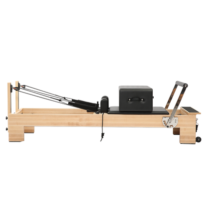 Spliced Maple Wood Pilates Reformer | 3.5cm Frame