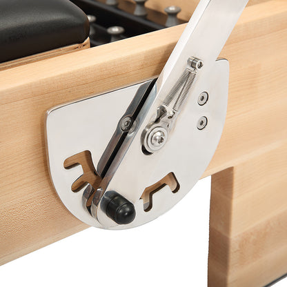Spliced Maple Wood Pilates Reformer | 3.5cm Frame