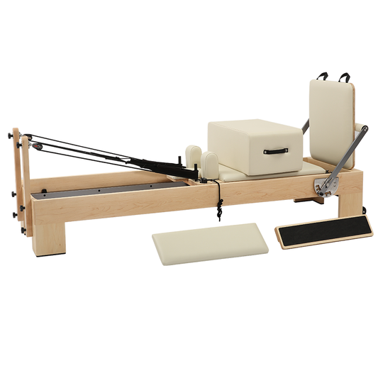 Maple Wood Pilates Reformer | 2.8cm Frame