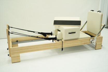 Spliced Maple Wood Pilates Reformer | 3.5cm Frame
