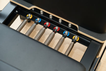 AL4 Aluminum Alloy Pilates Reformer | Black & White