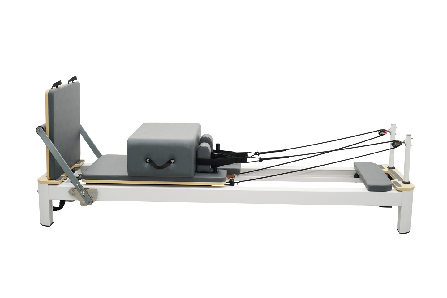 AL4 Aluminum Alloy Pilates Reformer | Black & White