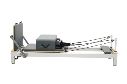 AL4 Aluminum Alloy Pilates Reformer | Black & White