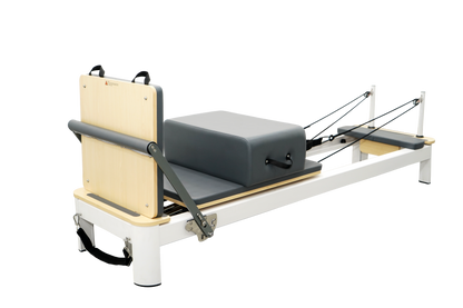 AL4 Aluminum Alloy Pilates Reformer | Black & White