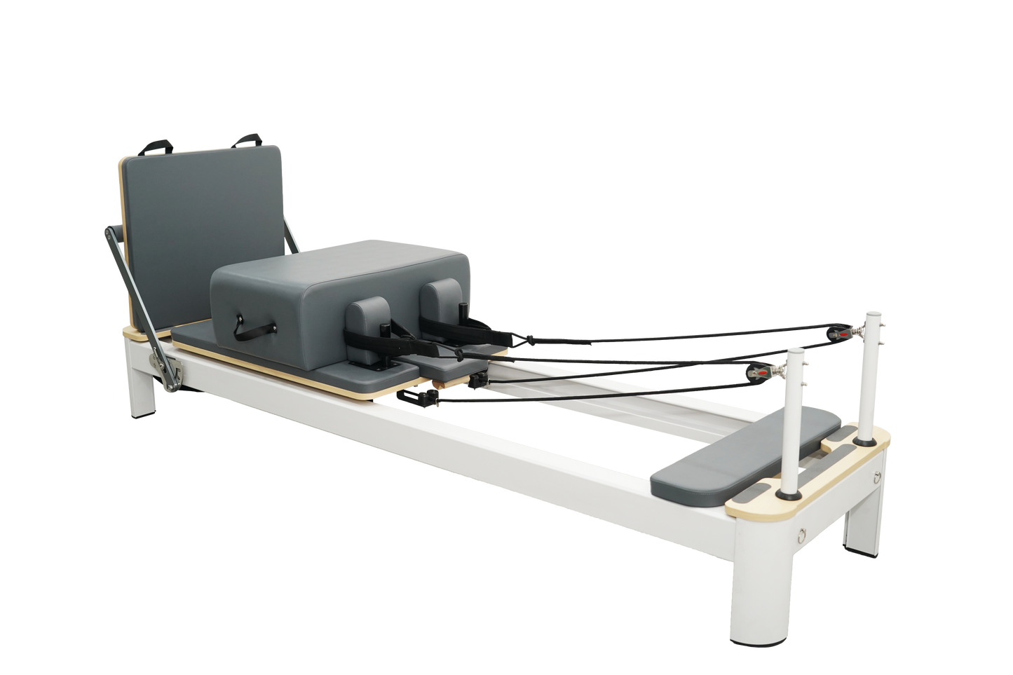 AL4 Aluminum Alloy Pilates Reformer | Black & White
